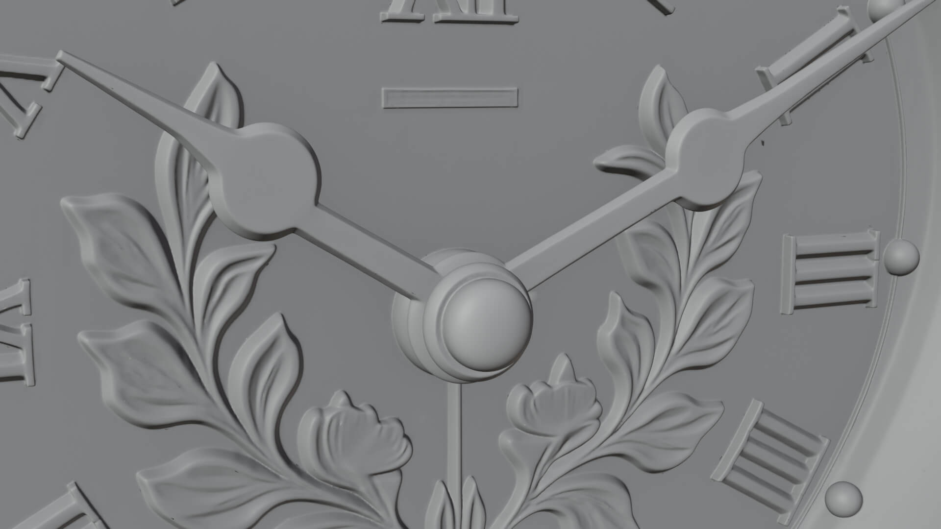 Heart Shaped Wall Clock Model Design 1 3D Print Model 3D Model