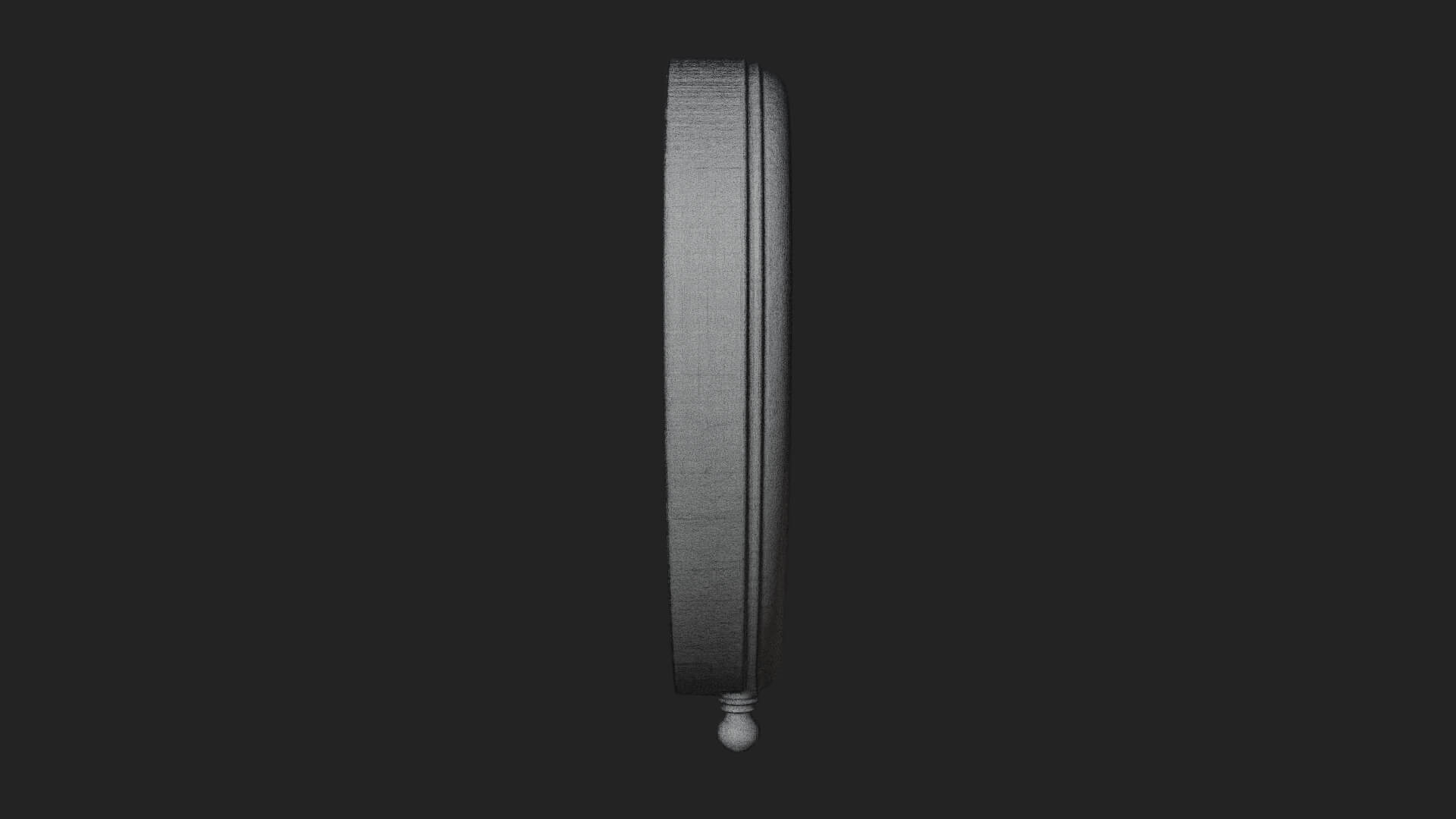 Heart Shaped Wall Clock Model Design 1 3D Print Model 3D Model