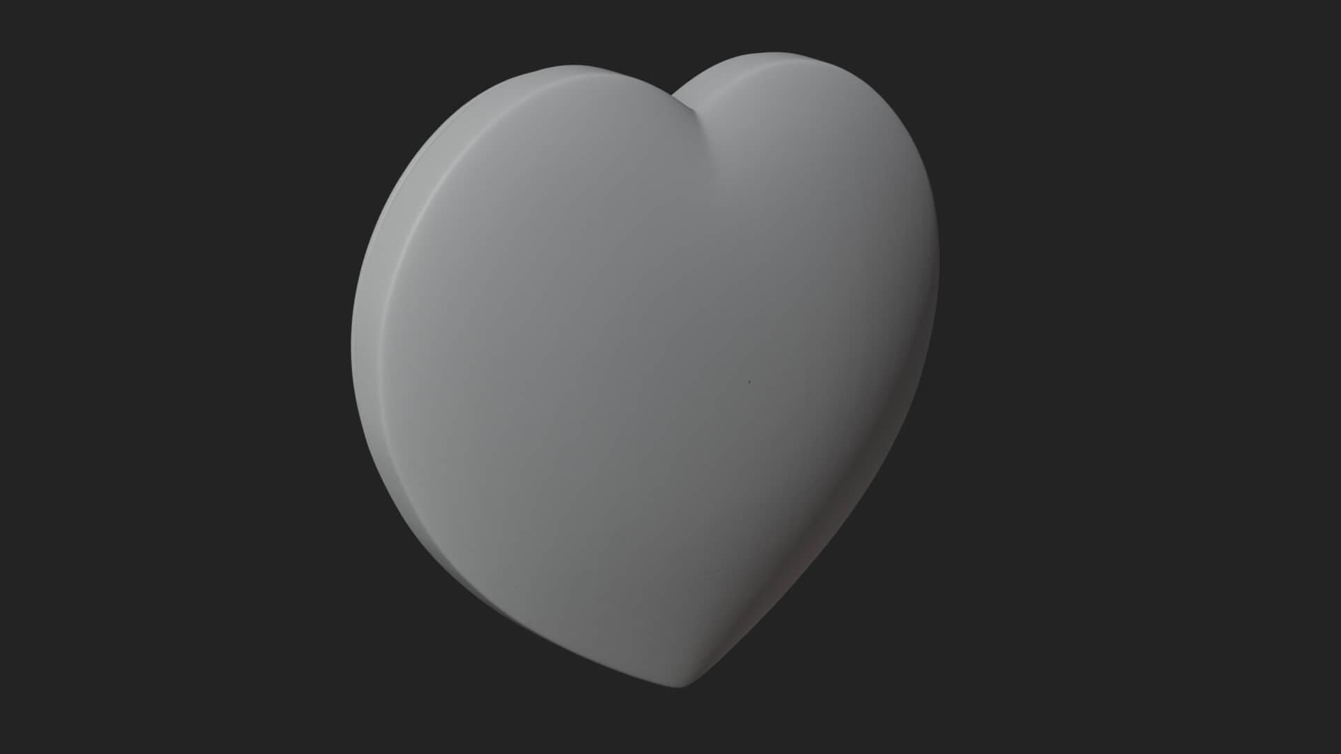 Heart Shaped Wall Clock Model Design 2 3D Print Model 3D Model