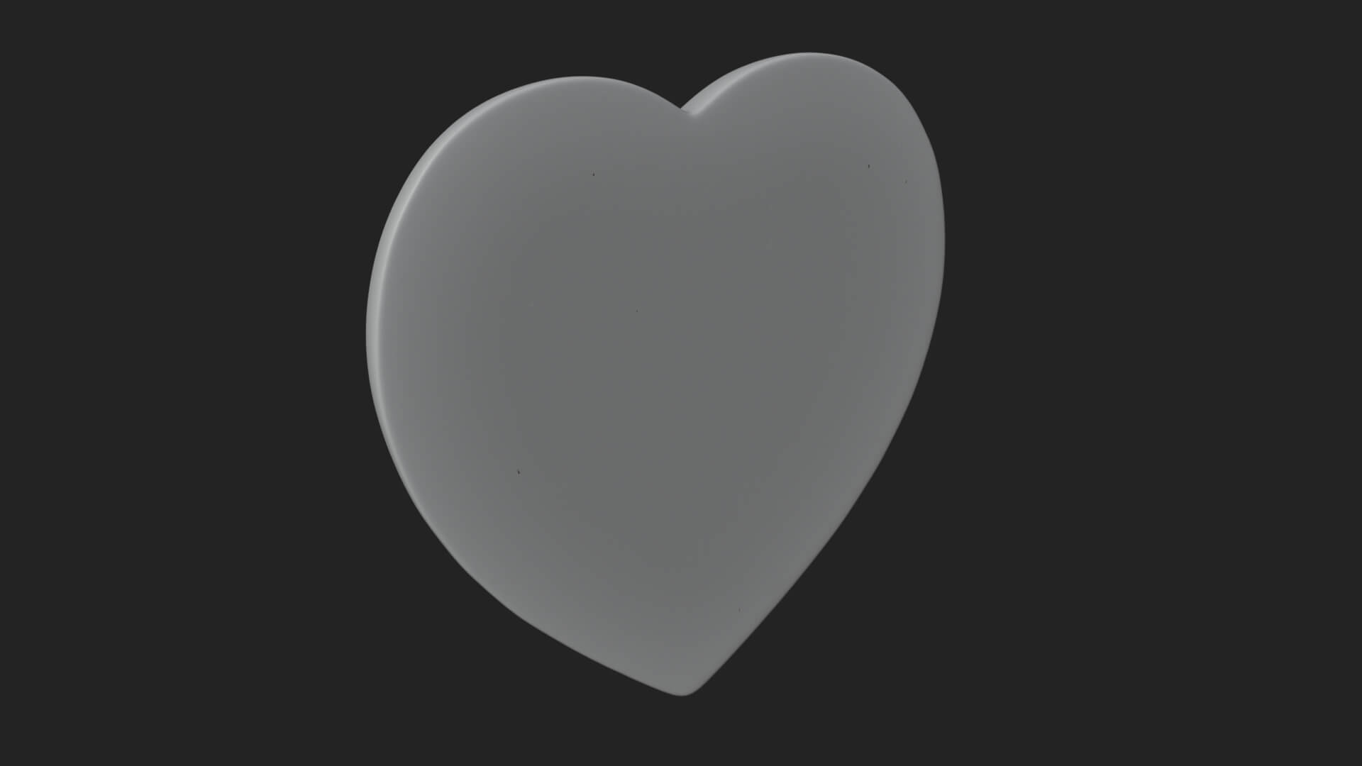 Heart Shaped Wall Clock Model Design 3 3D Print Model 3D Model