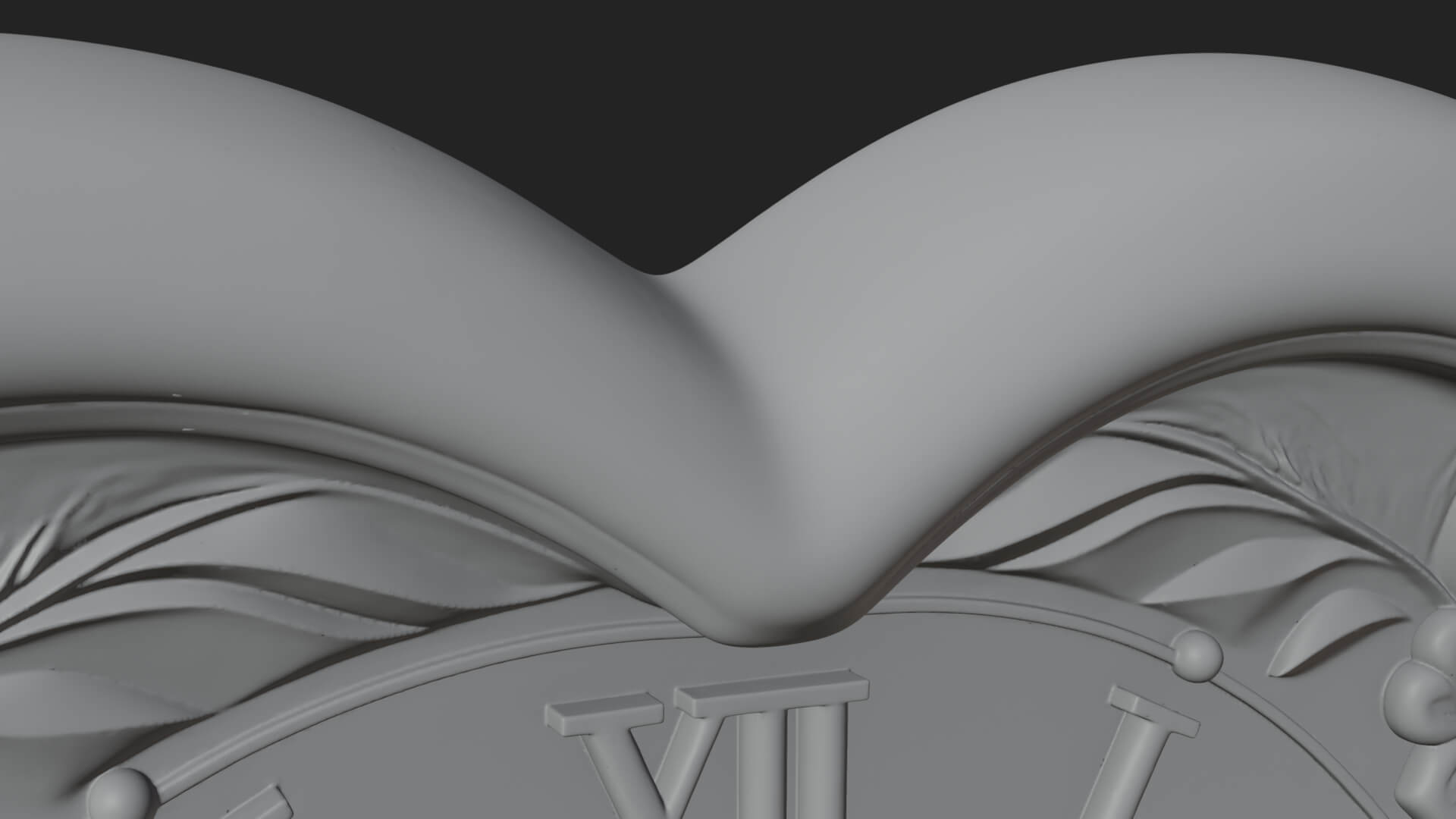 Heart Shaped Wall Clock Model Design 3 3D Print Model 3D Model