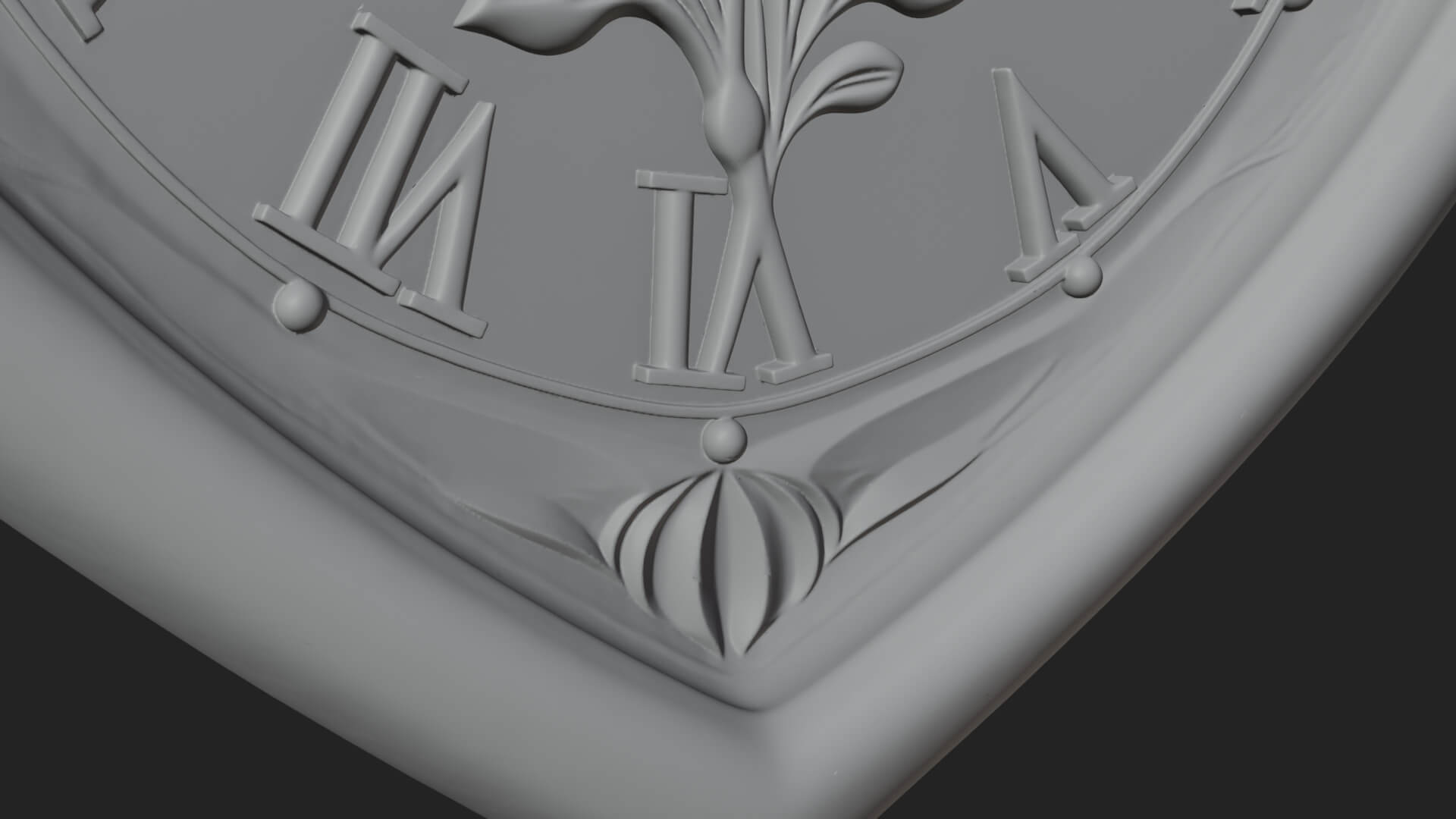 Heart Shaped Wall Clock Model Design 3 3D Print Model 3D Model