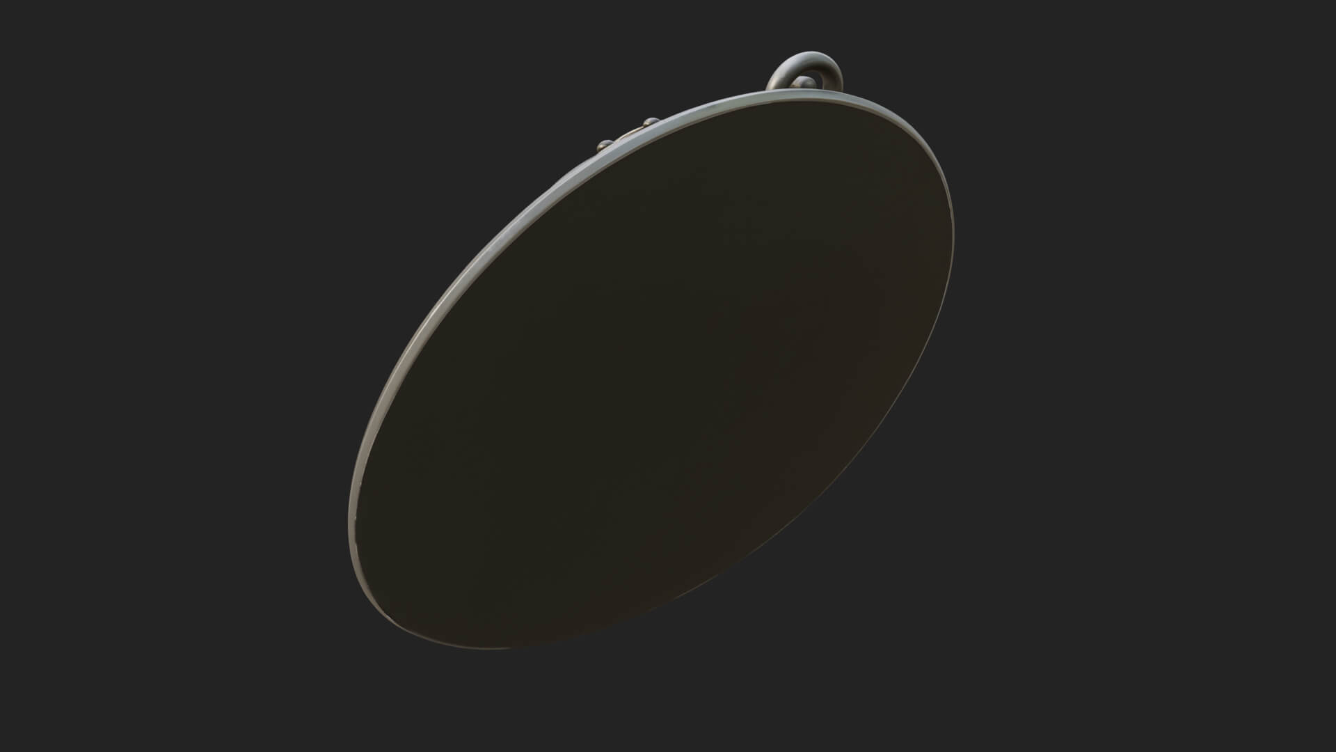 Helmed Skull Oval Relief Plaque Design 2 3D Print Model 3D Model