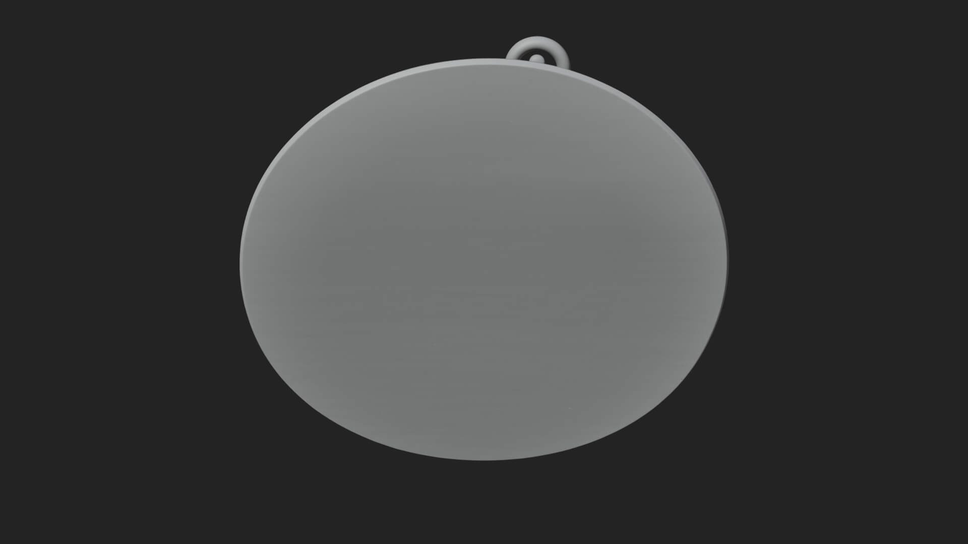 Helmed Skull Oval Relief Plaque Design 2 3D Print Model 3D Model