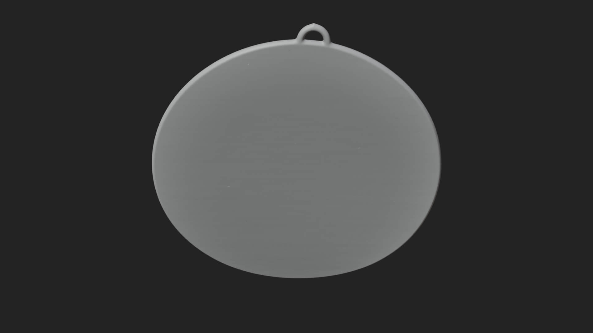Helmed Skull Oval Relief Plaque Design 3 3D Print Model 3D Model