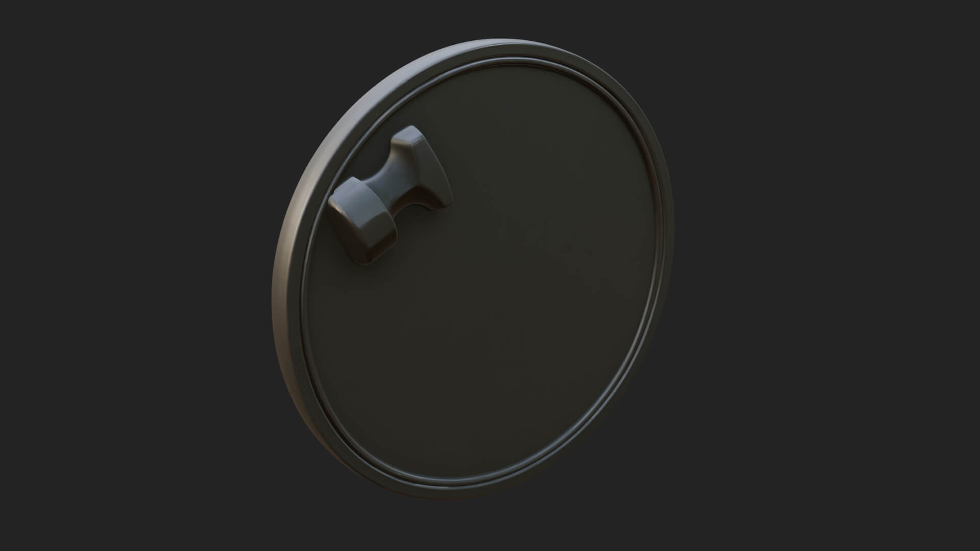 Hephaestus Forge Disc Plaque Design 2 3D Print Model 3D Model