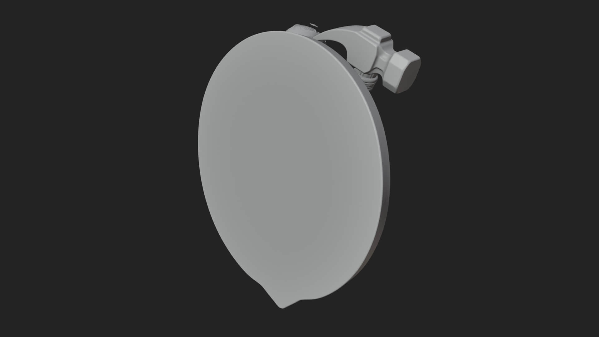 Hephaestus Forge Disc Plaque Design 4 3D Print Model 3D Model
