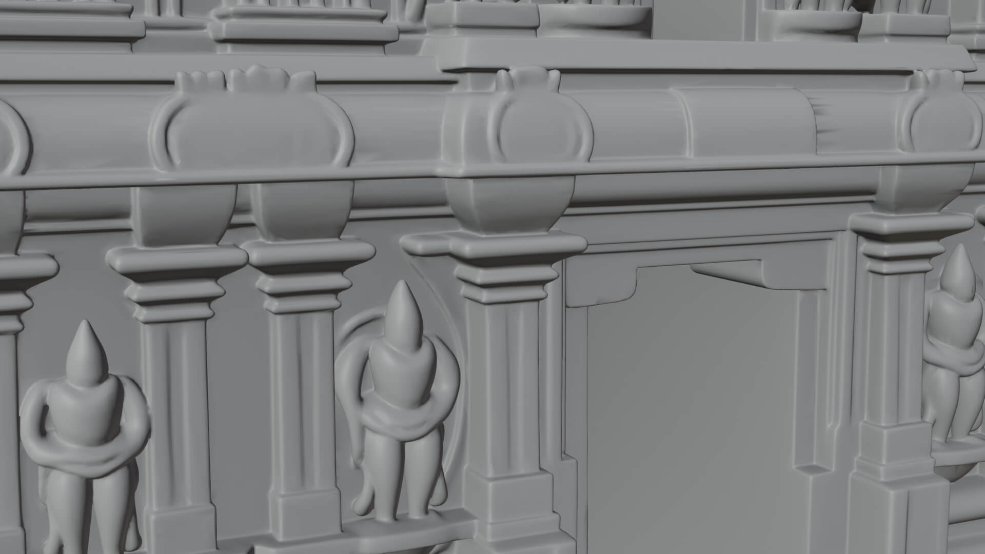 Hindu Shikhara Temple Tower Design 3 3D Print Model 3D Model