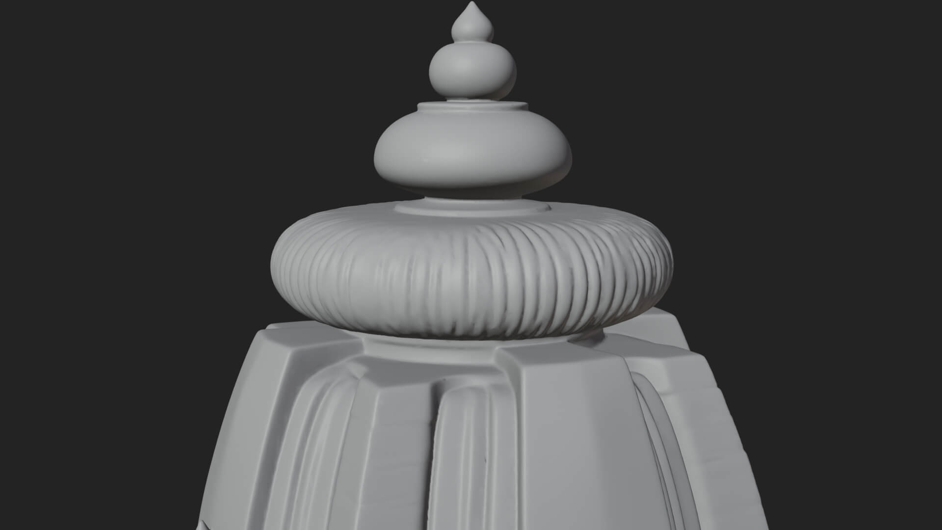 Hindu Shikhara Temple Tower Design 4 3D Print Model 3D Model