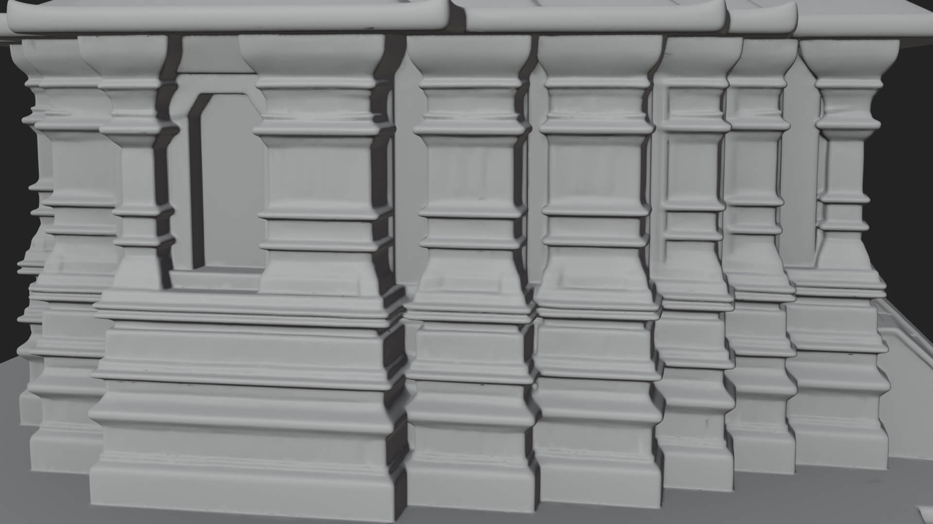 Hindu Shikhara Temple Tower Design 6 3D Print Model 3D Model