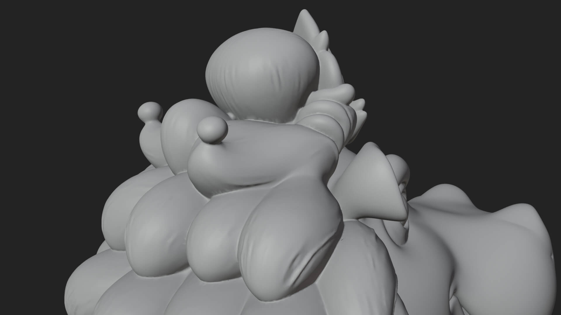 Hippo-Headed Egyptian Goddess Statue Design 3 3D Print 3D Model