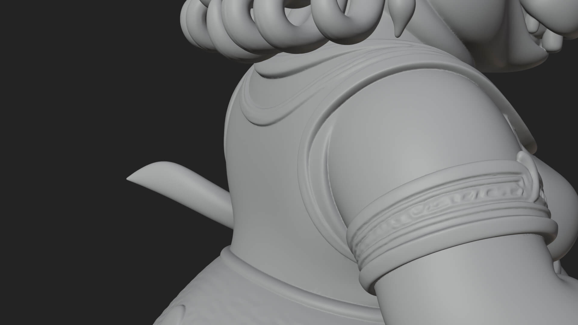 Hippo-Headed Egyptian Goddess Statue Design 4 3D Print 3D Model