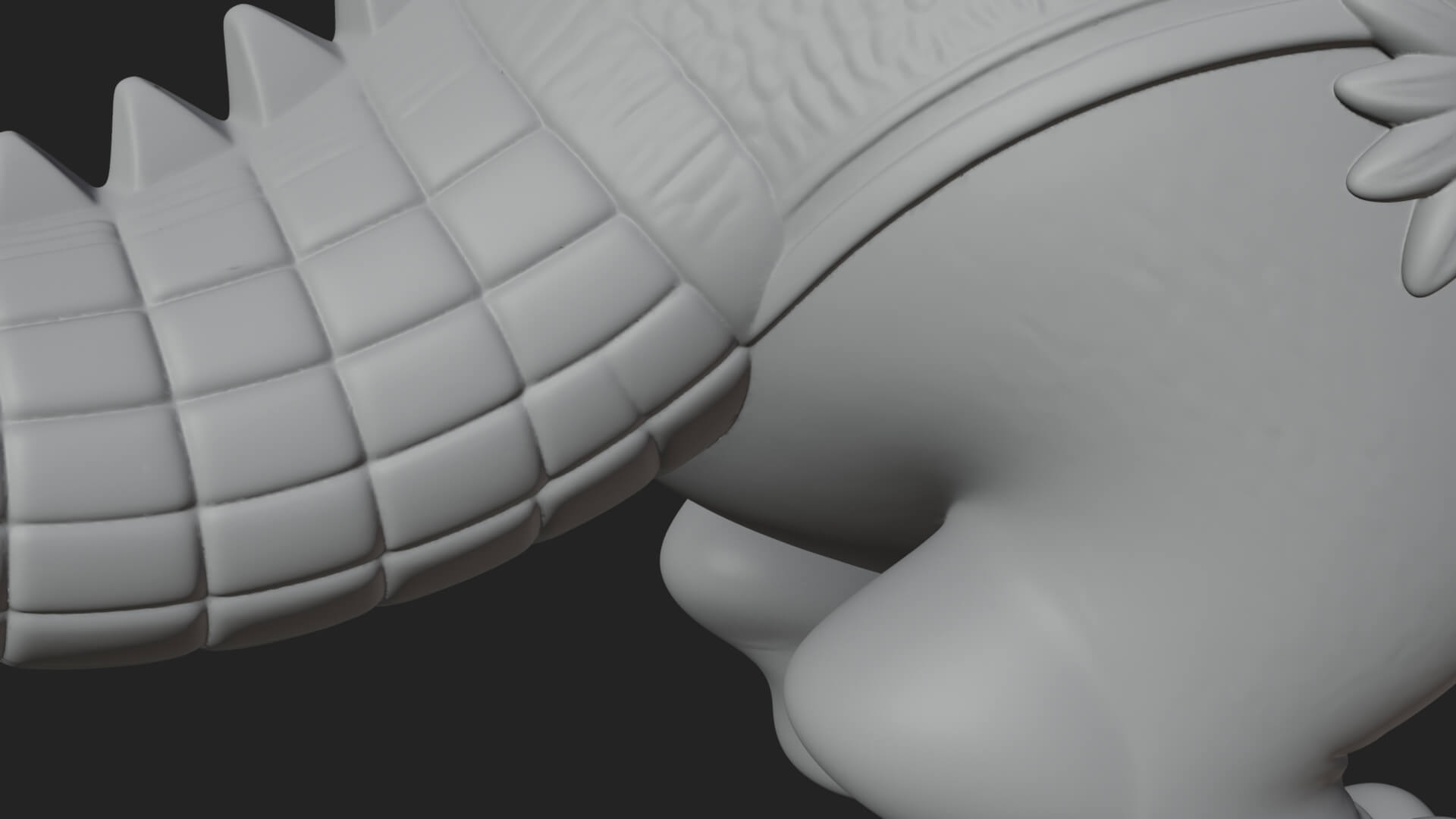 Hippo-Headed Egyptian Goddess Statue Design 4 3D Print 3D Model