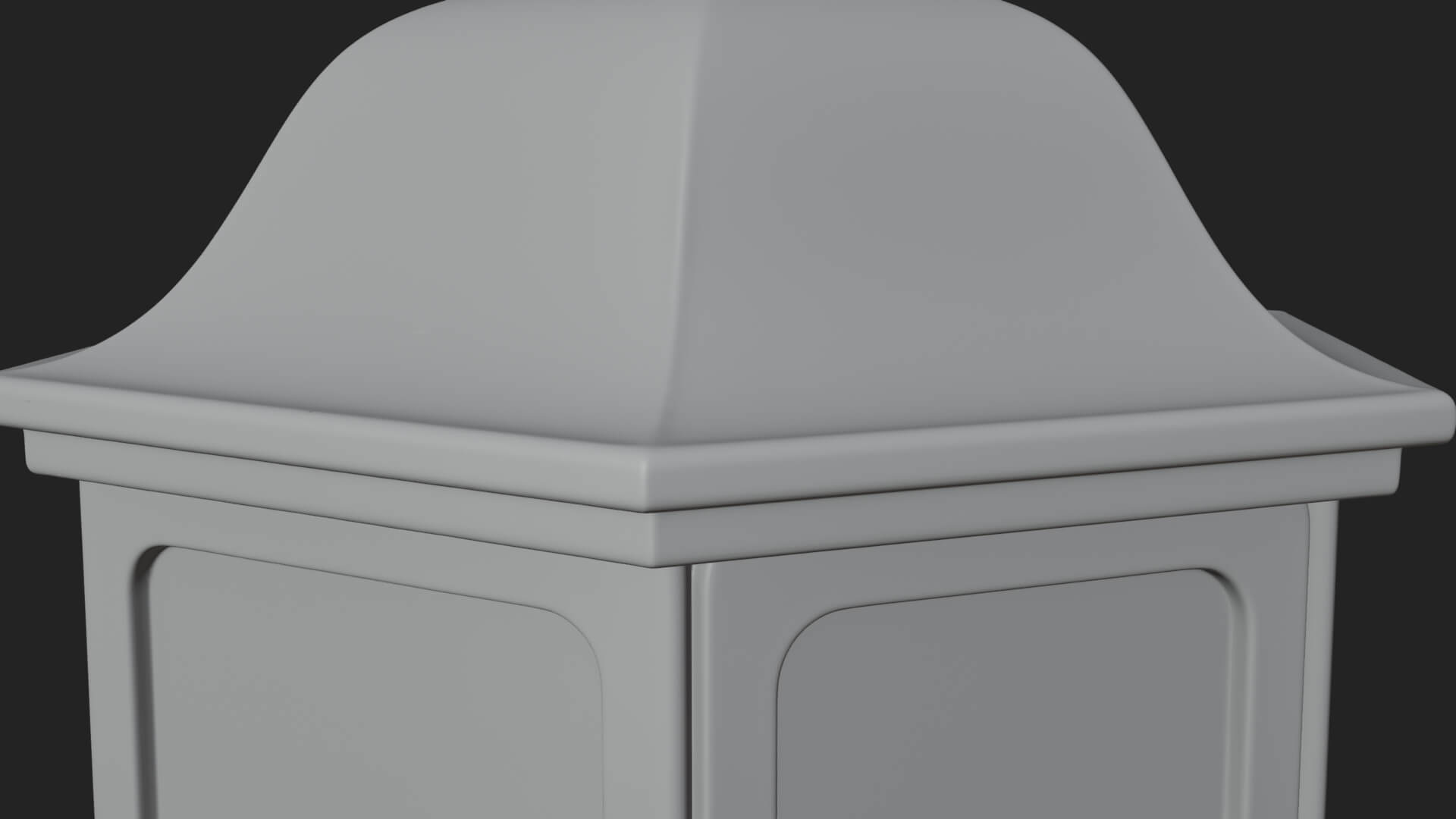 Holly Christmas Lantern Model Design 1 3D Print Model 3D Model