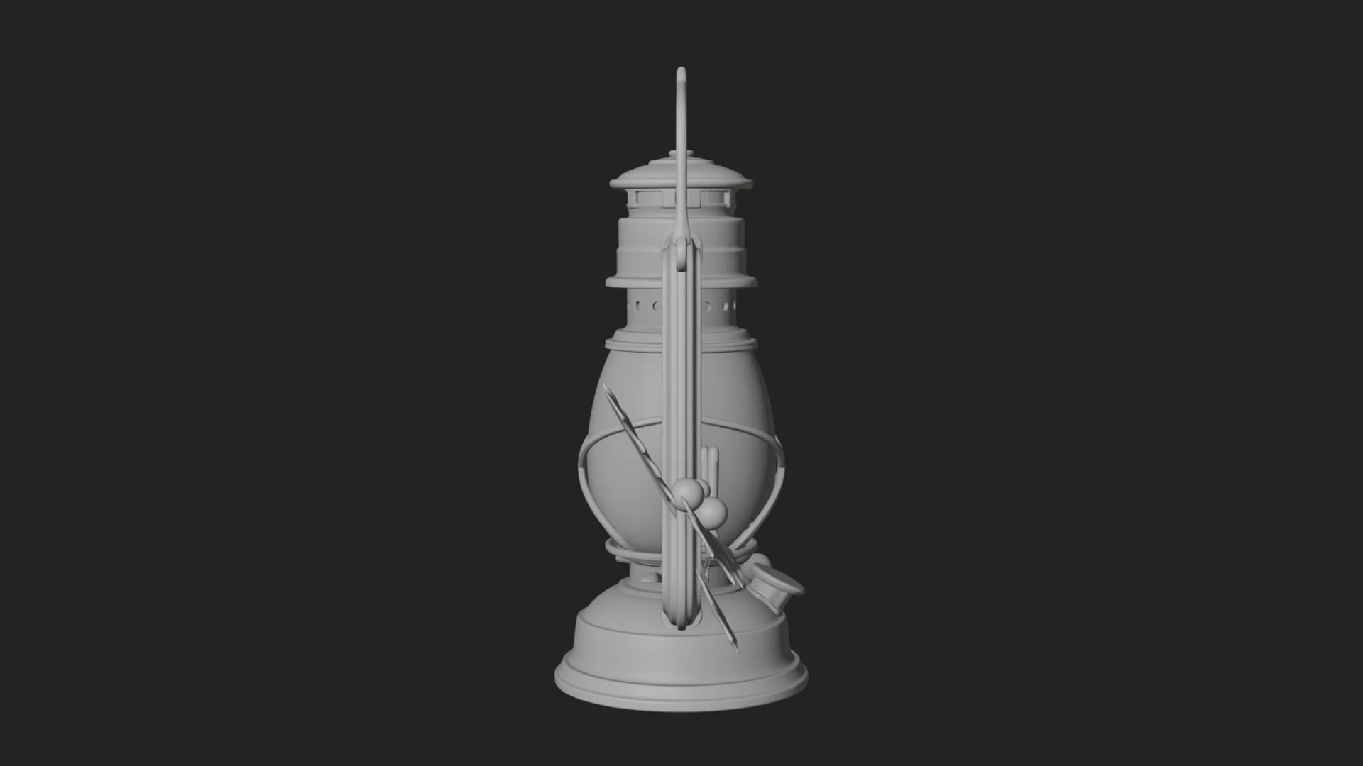 Holly Christmas Lantern Model Design 4 3D Print Model 3D Model