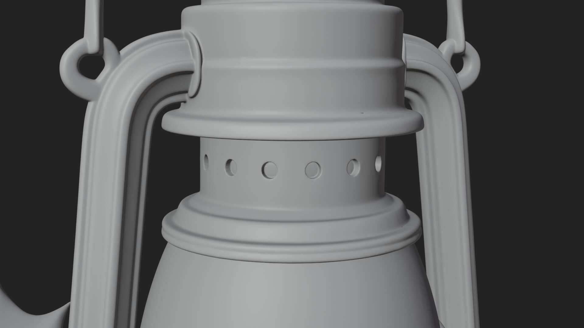 Holly Christmas Lantern Model Design 4 3D Print Model 3D Model