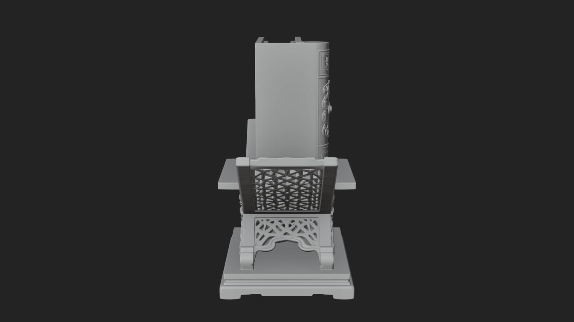 Holy Book Rehal Stand Model Design 1 3D Print Model 3D Model