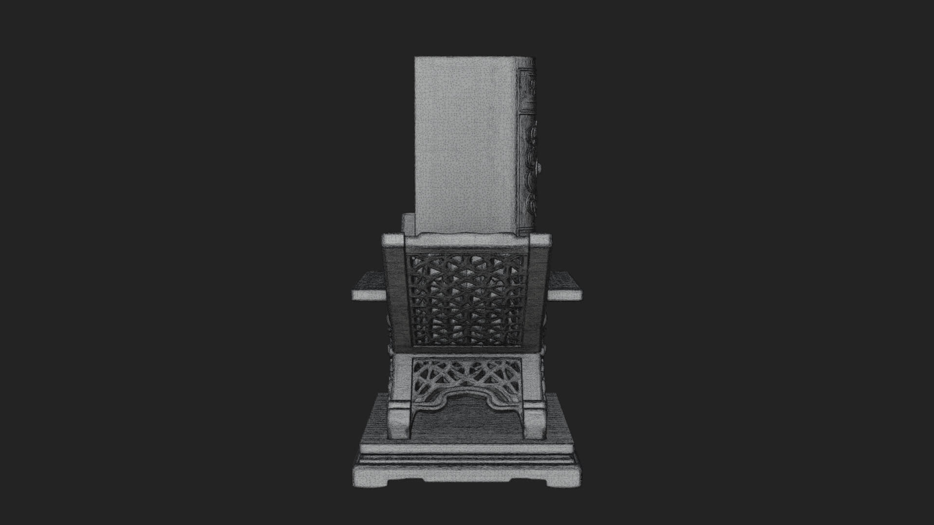 Holy Book Rehal Stand Model Design 1 3D Print Model 3D Model