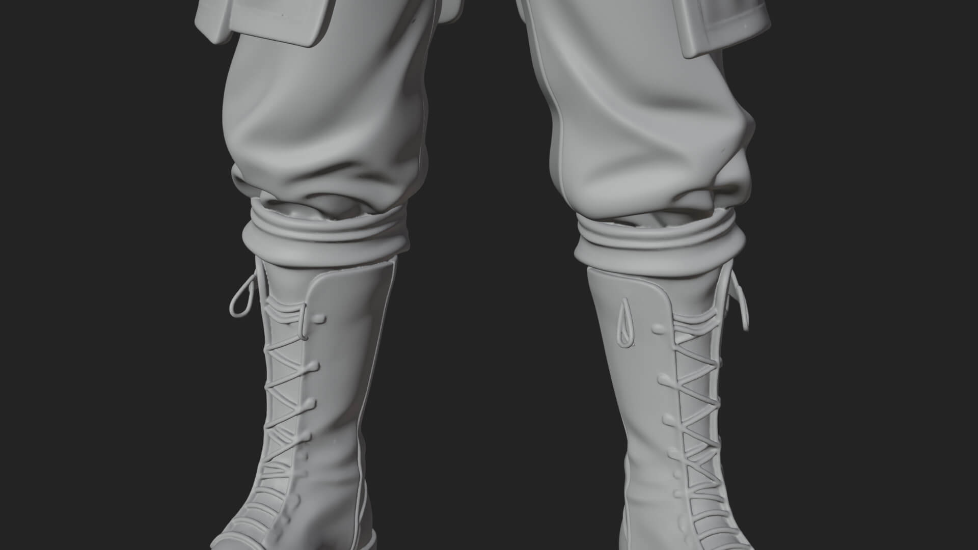 Hooded Ranger Statue Design 13 3D Print Model 3D Model