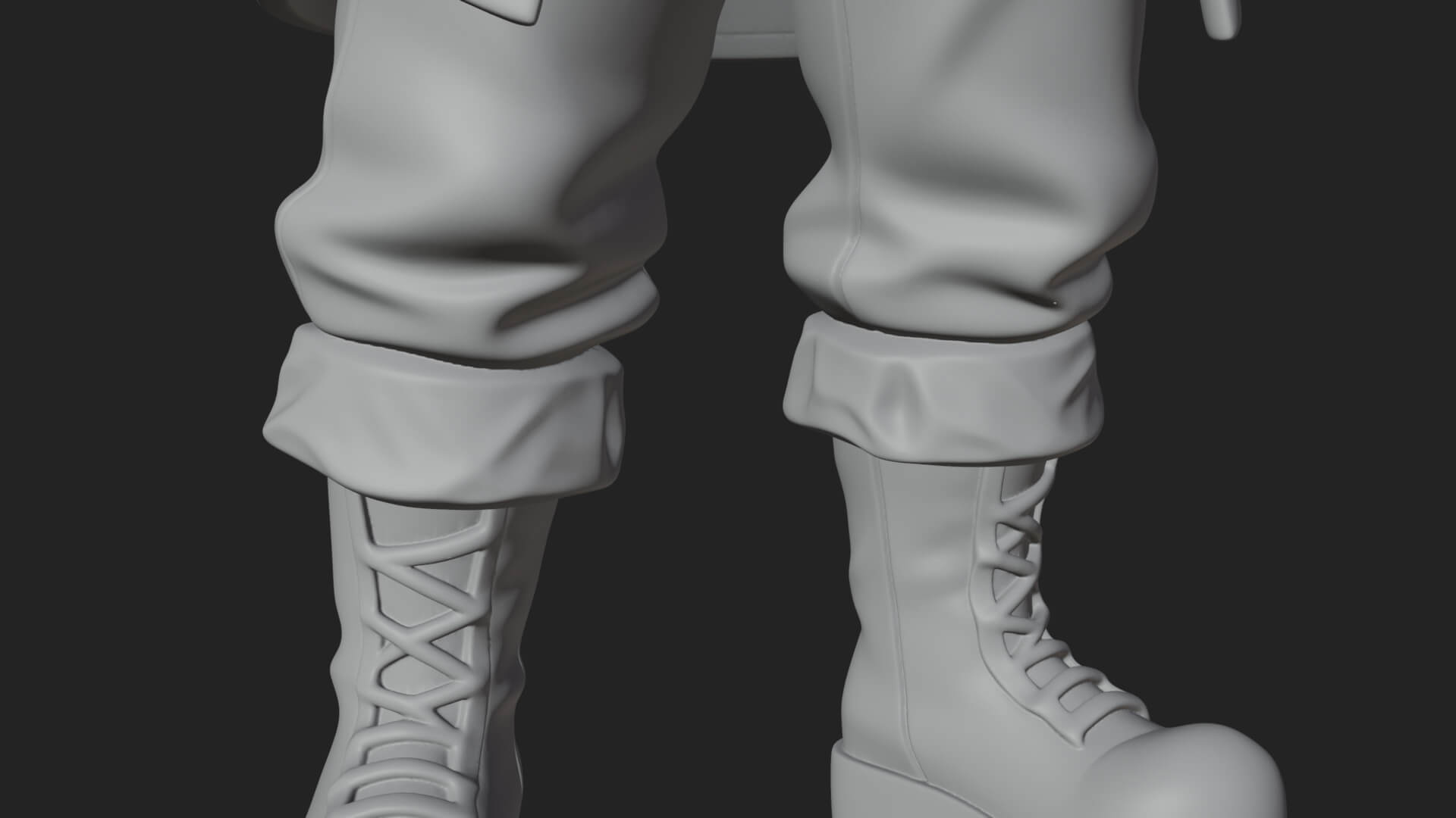 Hooded Ranger Statue Design 16 3D Print Model 3D Model