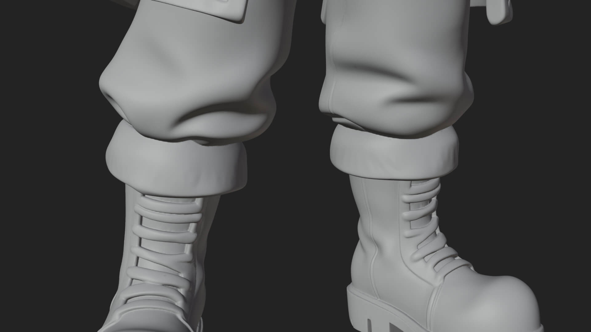 Hooded Ranger Statue Design 17 3D Print Model 3D Model