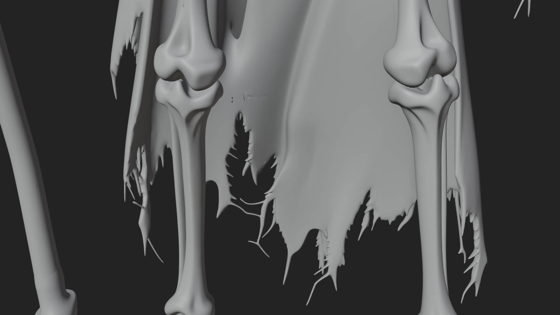 Hooded Skeleton Reaper Statue Design 36 3D Print Model 3D Model