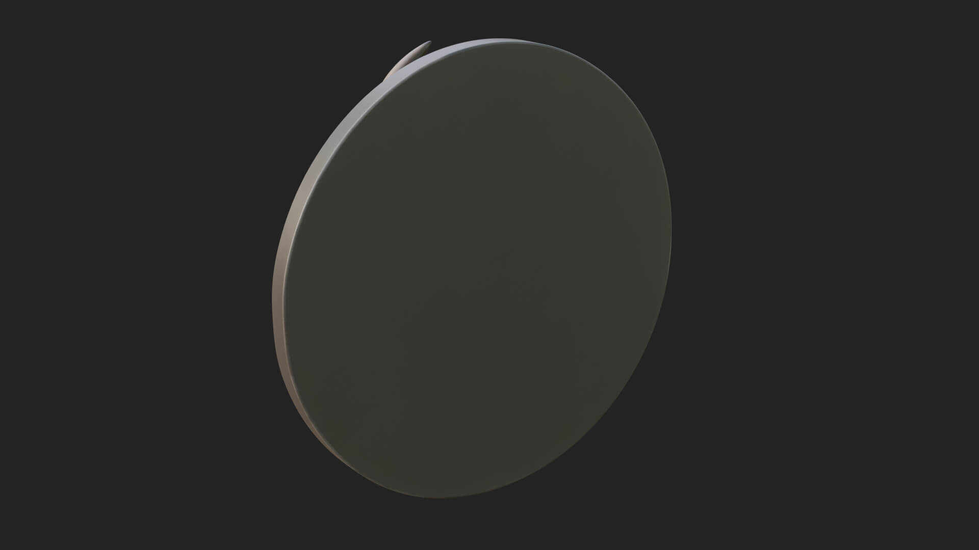 Horned Helm Skull Oval Plaque Design 3 3D Print Model 3D Model
