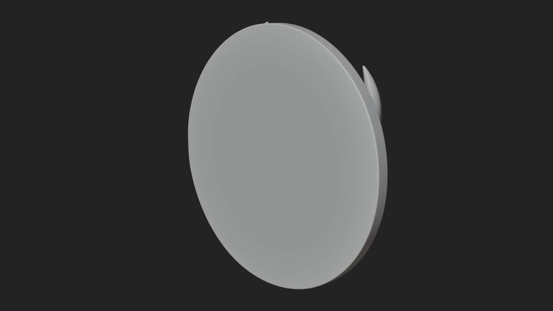 Horned Helm Skull Oval Plaque Design 3 3D Print Model 3D Model