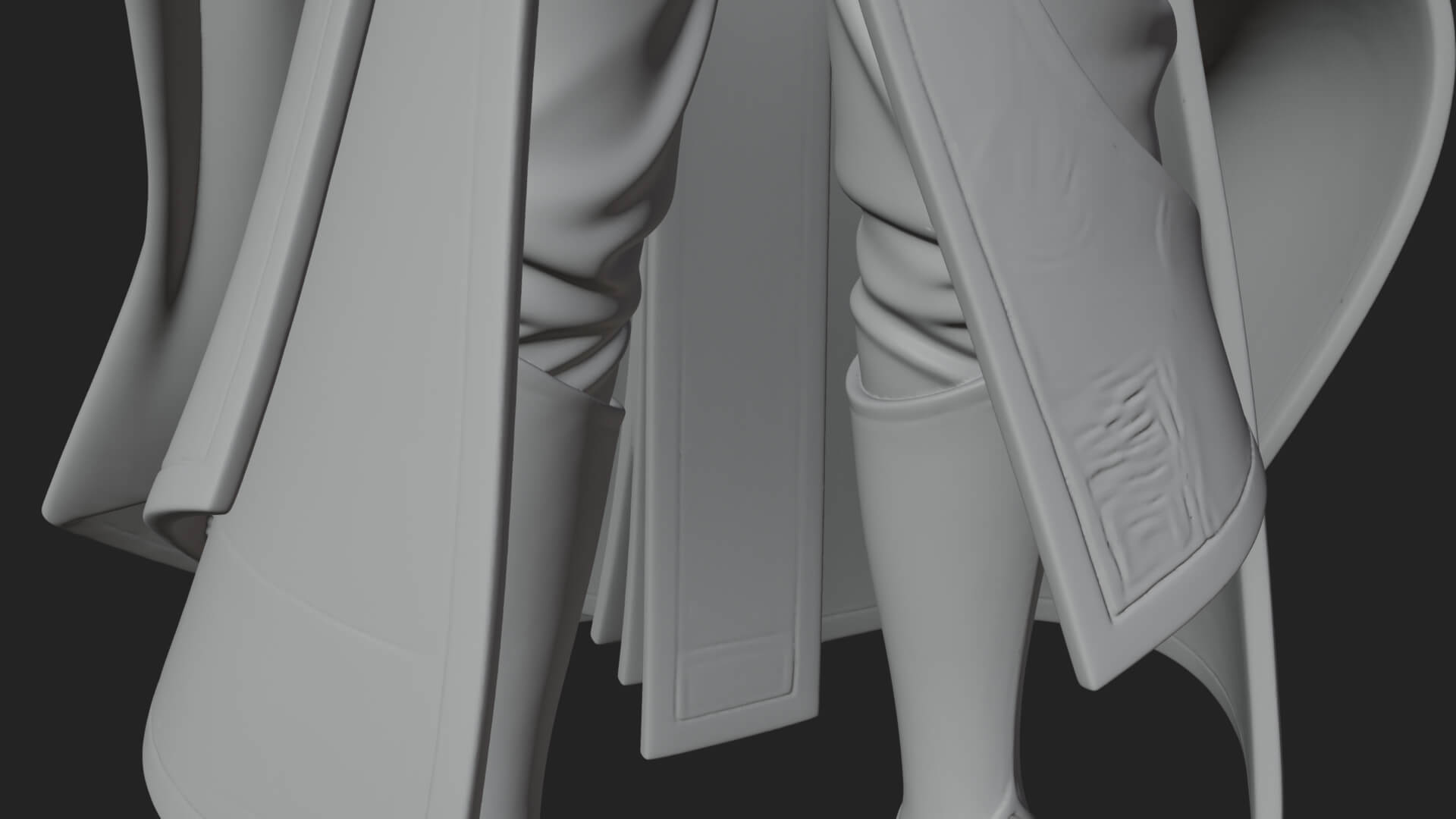 Horned Trickster God Statue Design 6 3d Print Model 3D Model