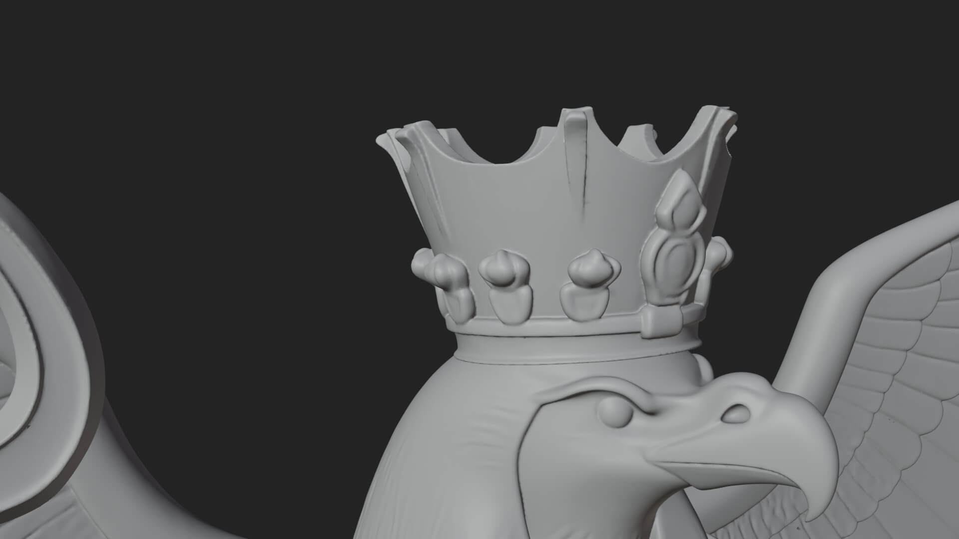 Horus Egyptian God Statue Design 14 3D Print Model 3D Model