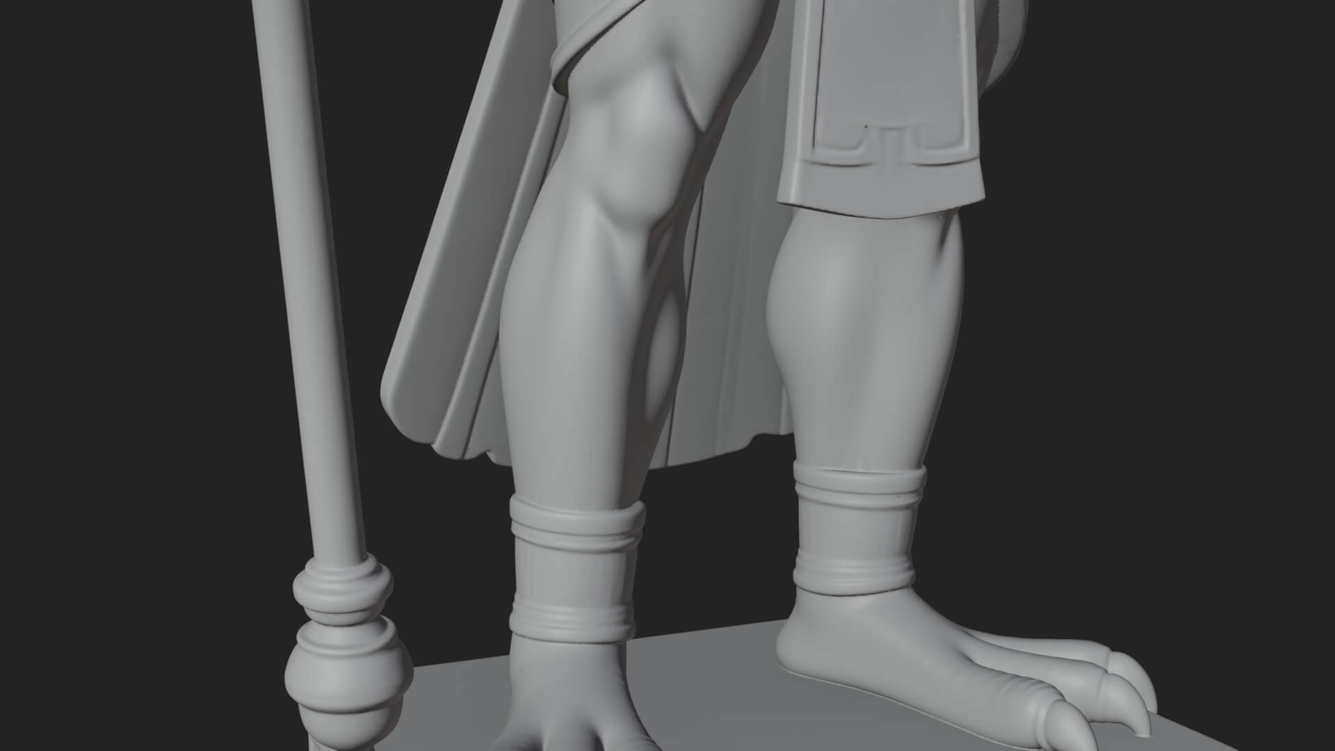 Horus Egyptian God Statue Design 14 3D Print Model 3D Model