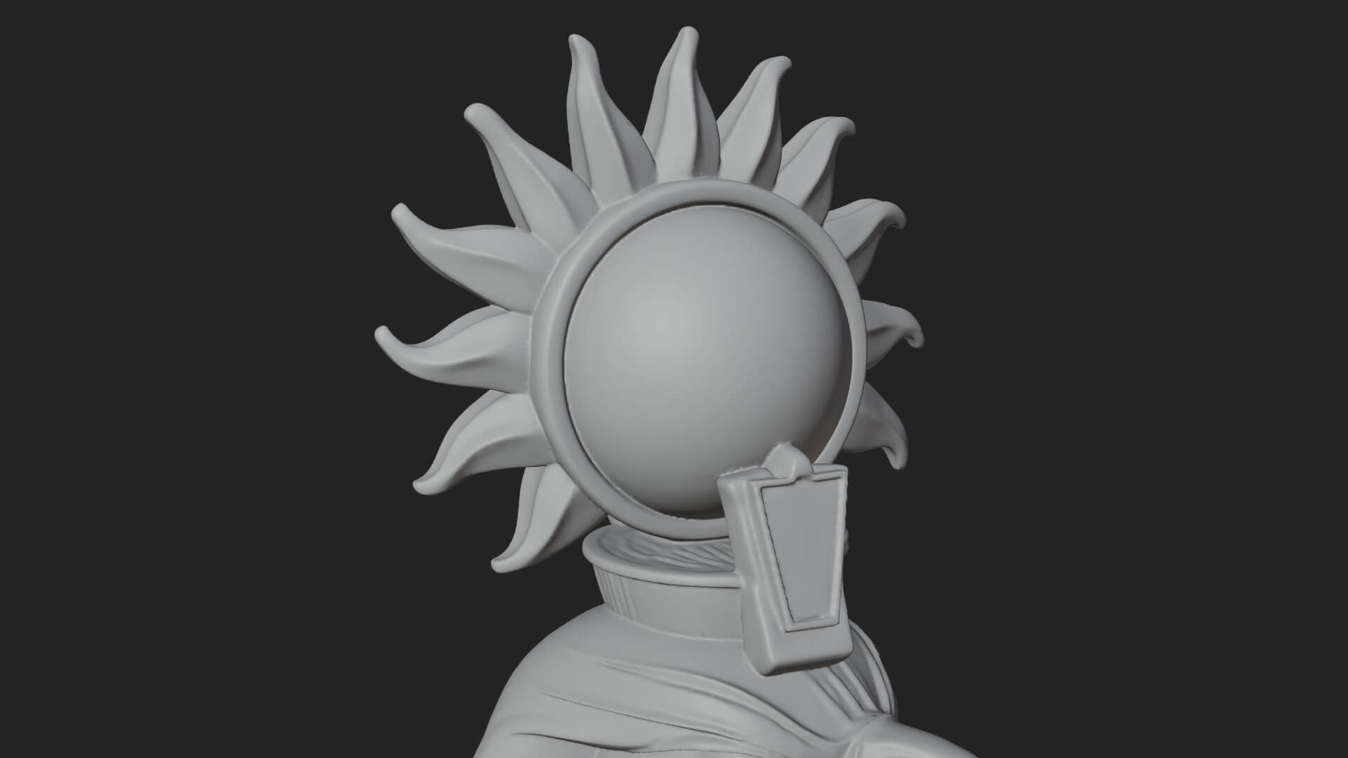 Horus Egyptian God Statue Design 18 3D Print Model 3D Model