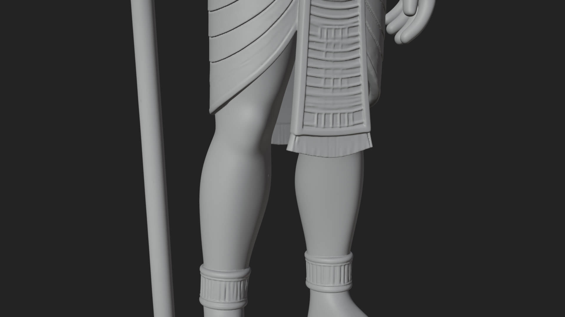 Horus Egyptian God Statue Design 18 3D Print Model 3D Model