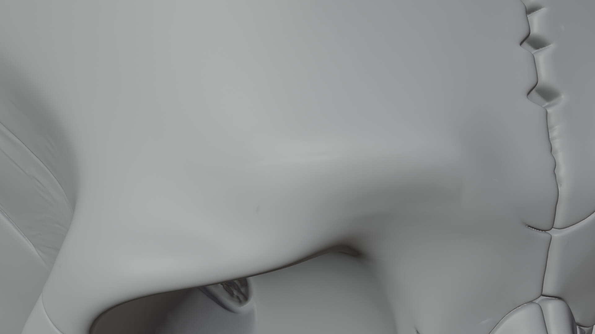 Human Skull Statue Design 6 3D Print Model 3D Model
