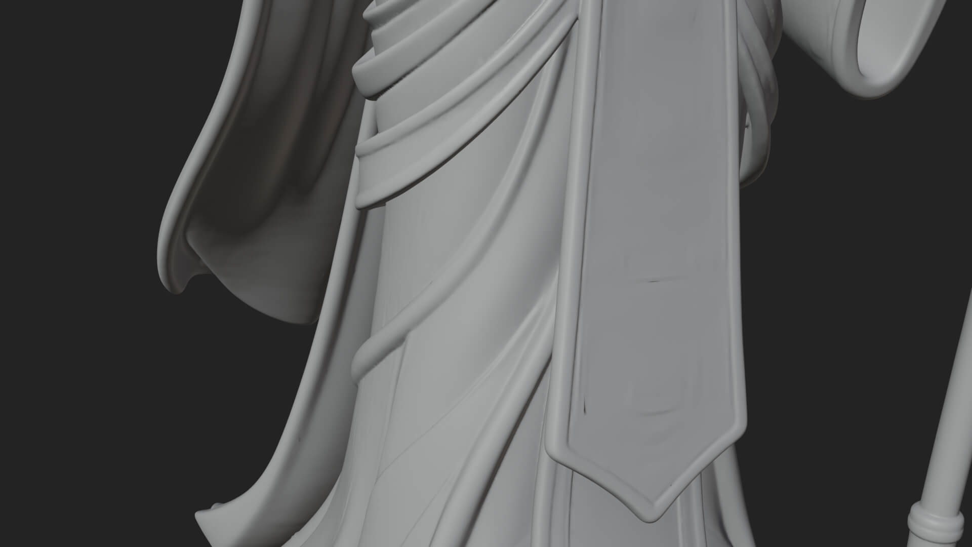 Ibis-Headed Egyptian God Statue Design 2 3D Print Model 3D Model