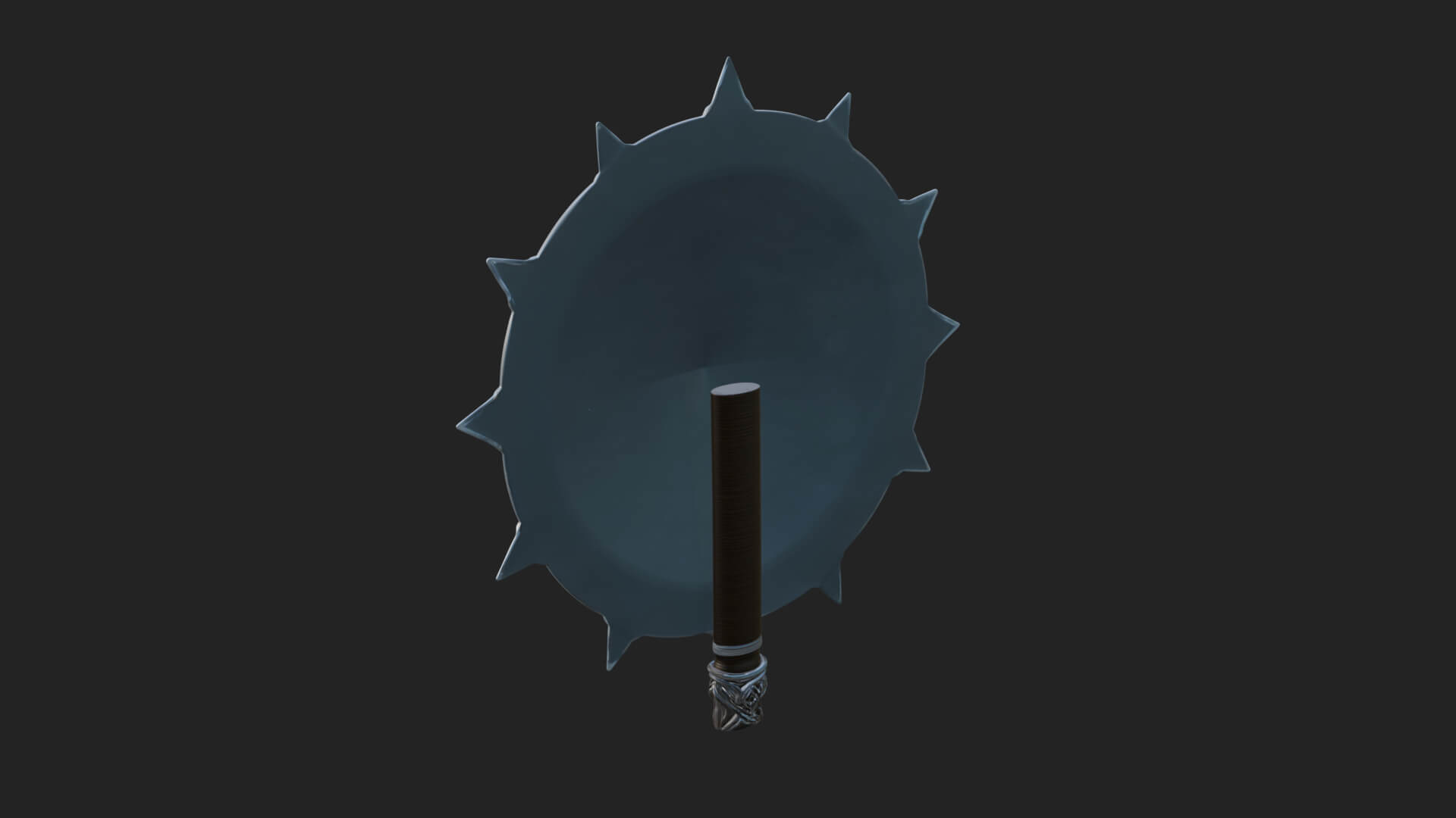 Ice Crystal Shield Model Design 2 3D Print Model 3D Model