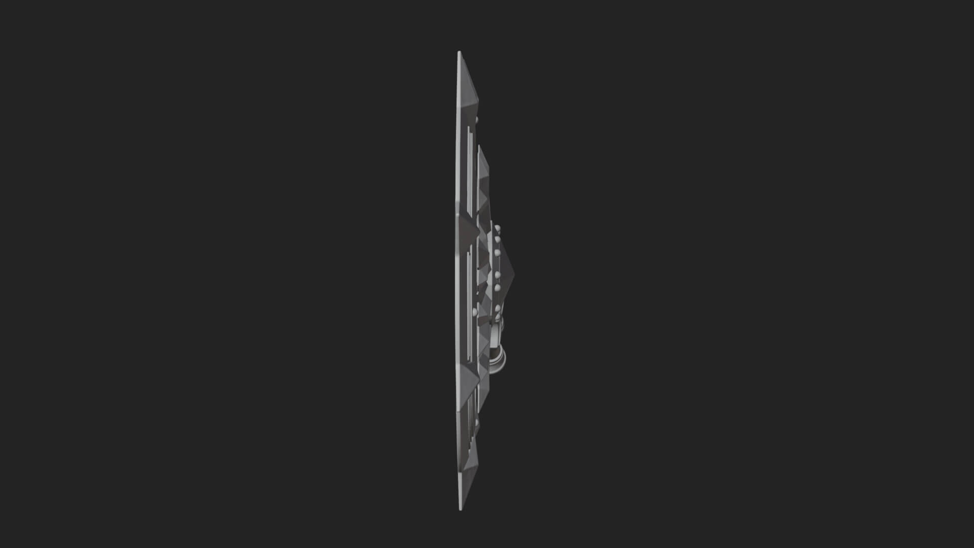 Ice Crystal Shield Model Design 3 3D Print Model 3D Model