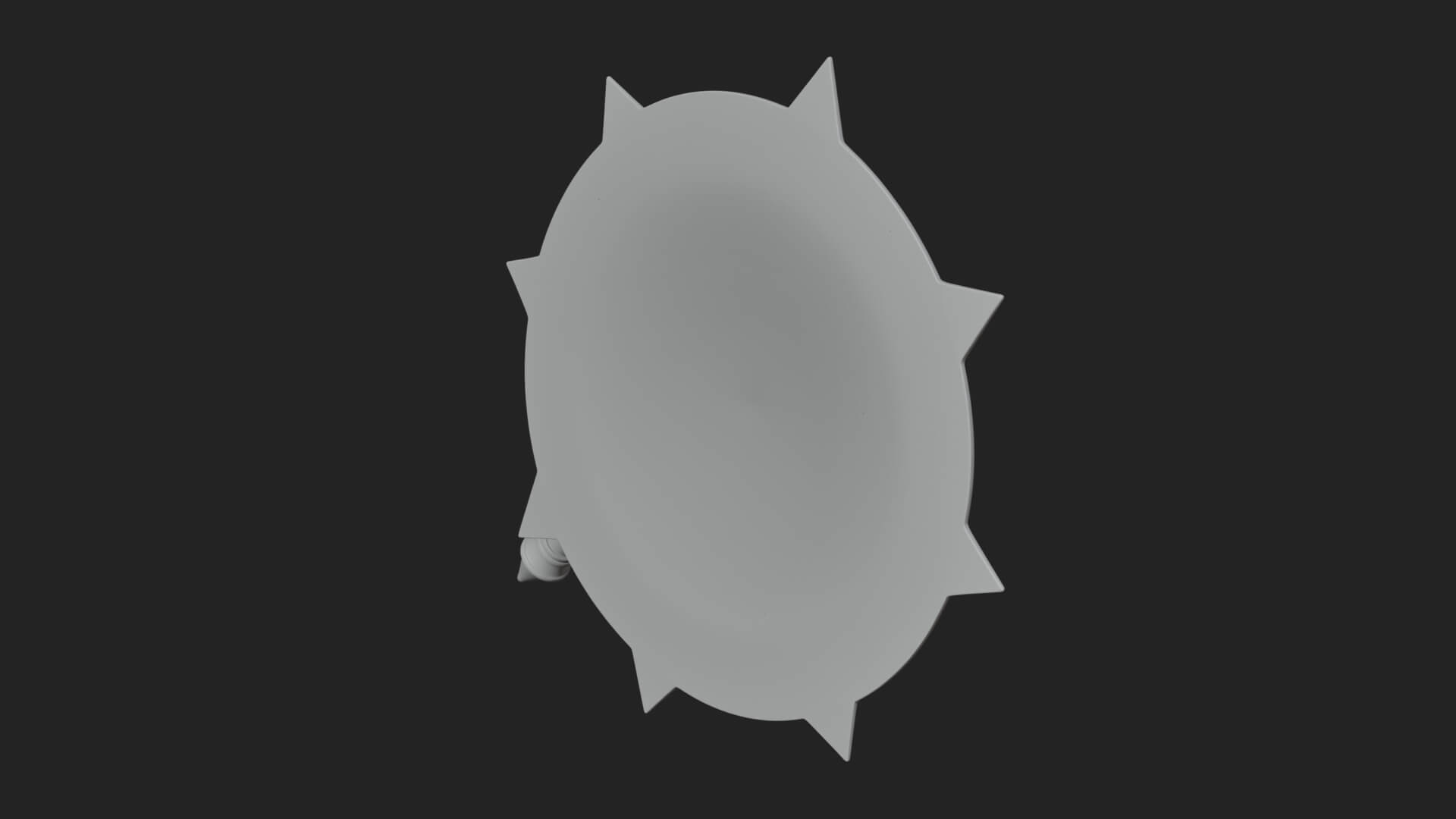 Ice Crystal Shield Model Design 3 3D Print Model 3D Model
