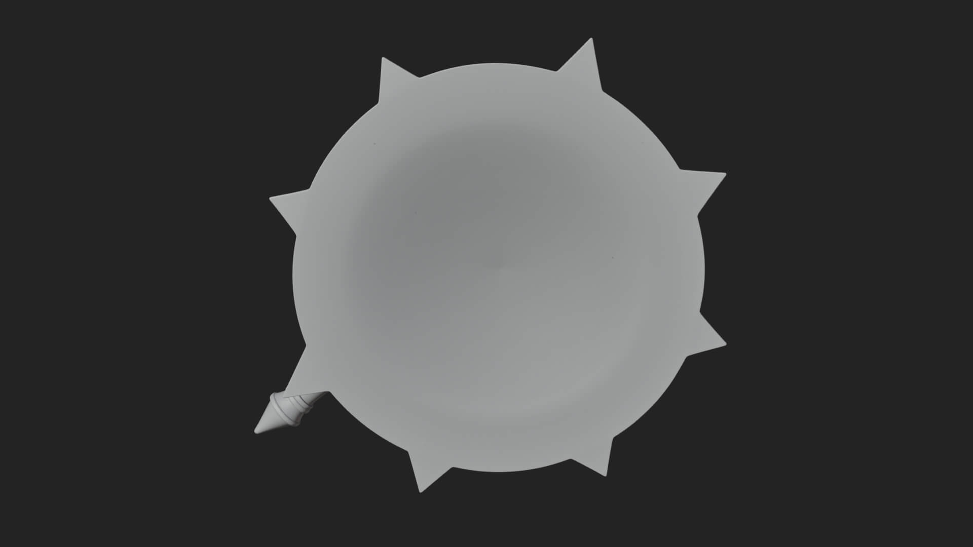 Ice Crystal Shield Model Design 3 3D Print Model 3D Model