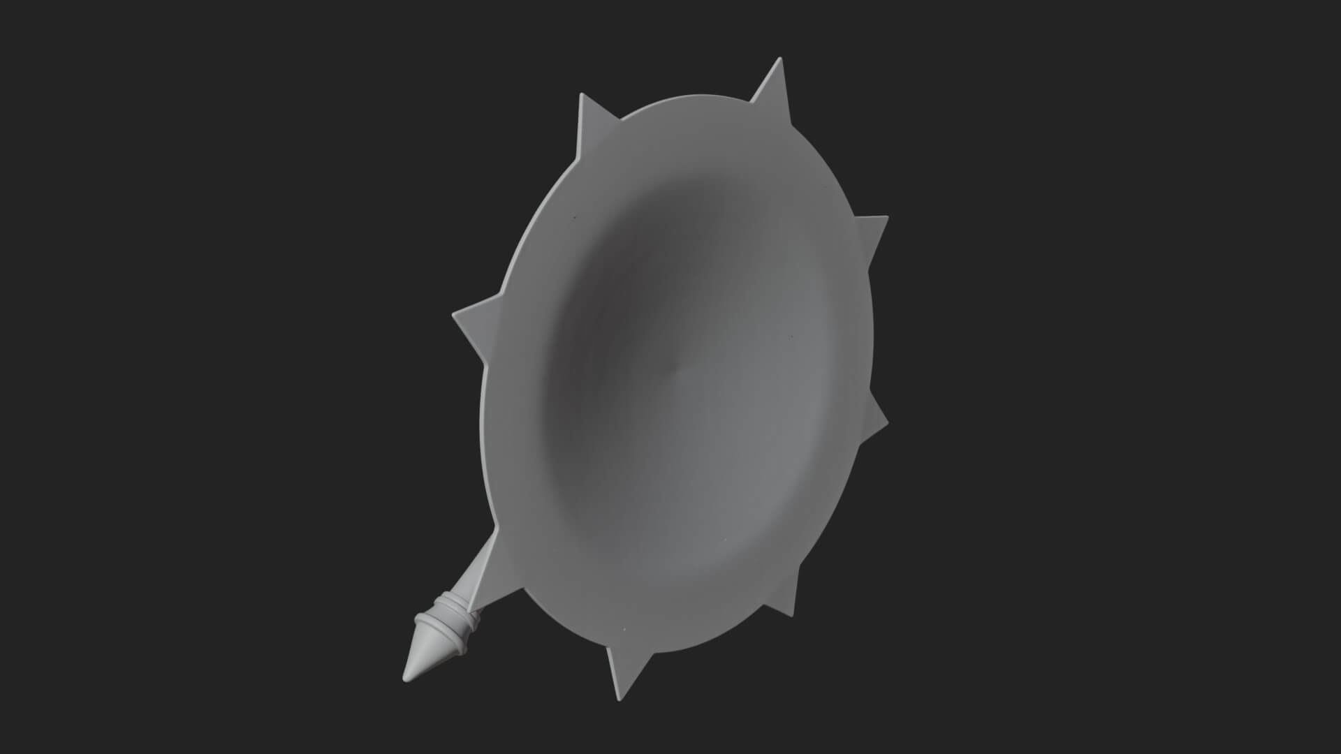 Ice Crystal Shield Model Design 3 3D Print Model 3D Model