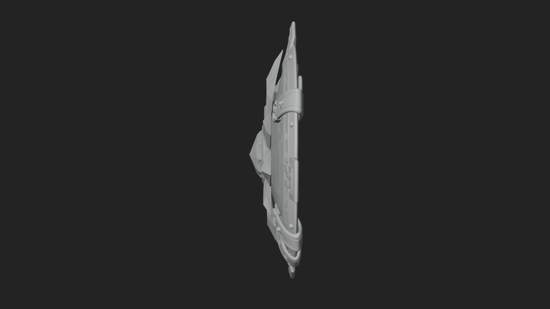 Ice Crystal Shield Model Design 4 3D Print Model 3D Model