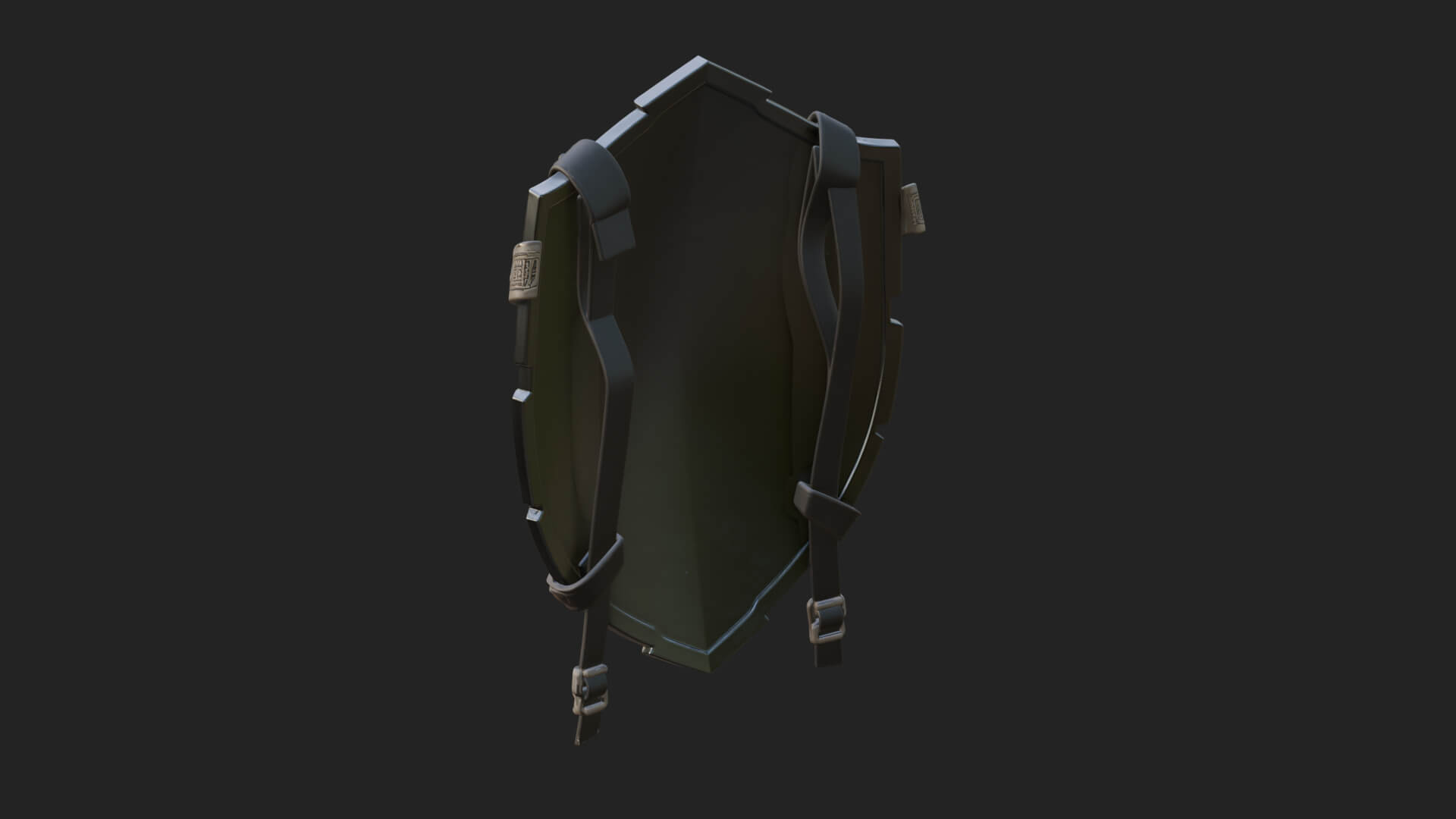 Ice Crystal Shield Model Design 5 3D Print Model 3D Model