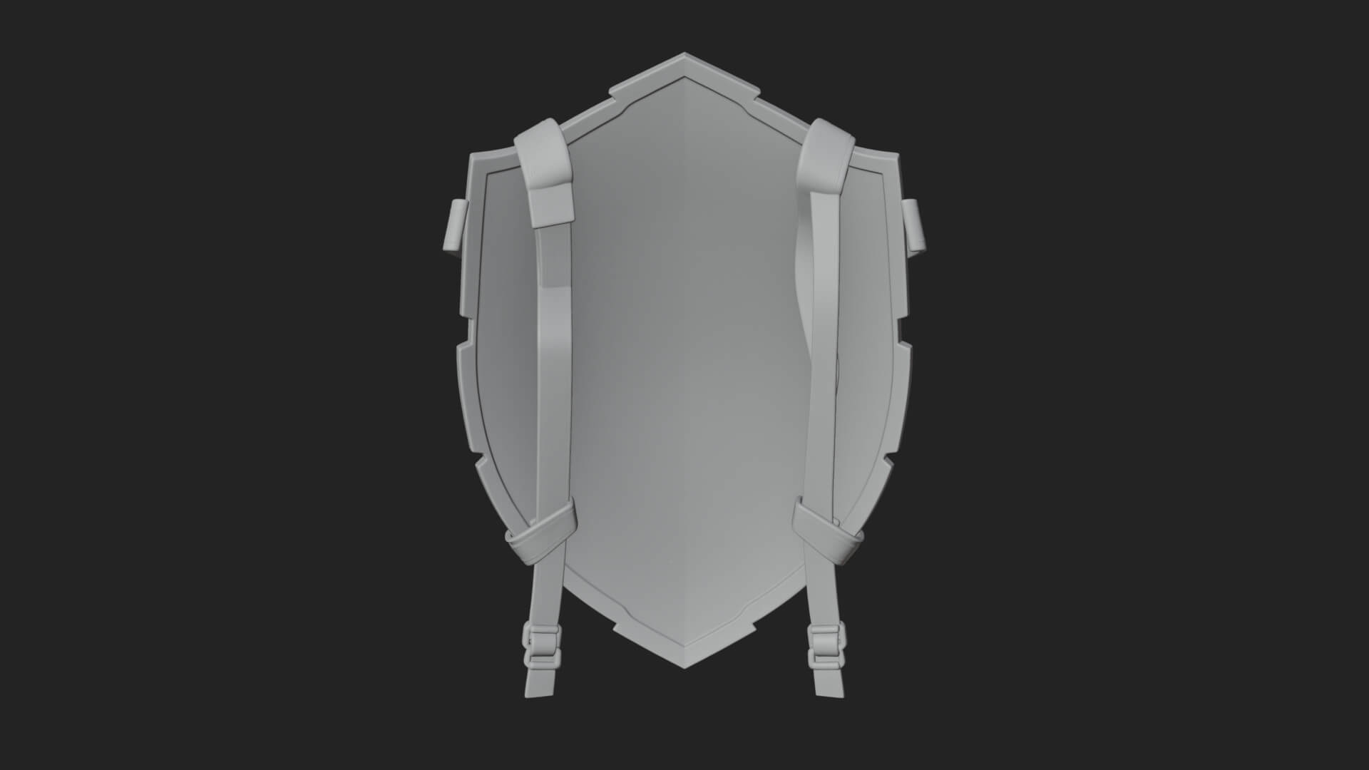 Ice Crystal Shield Model Design 5 3D Print Model 3D Model