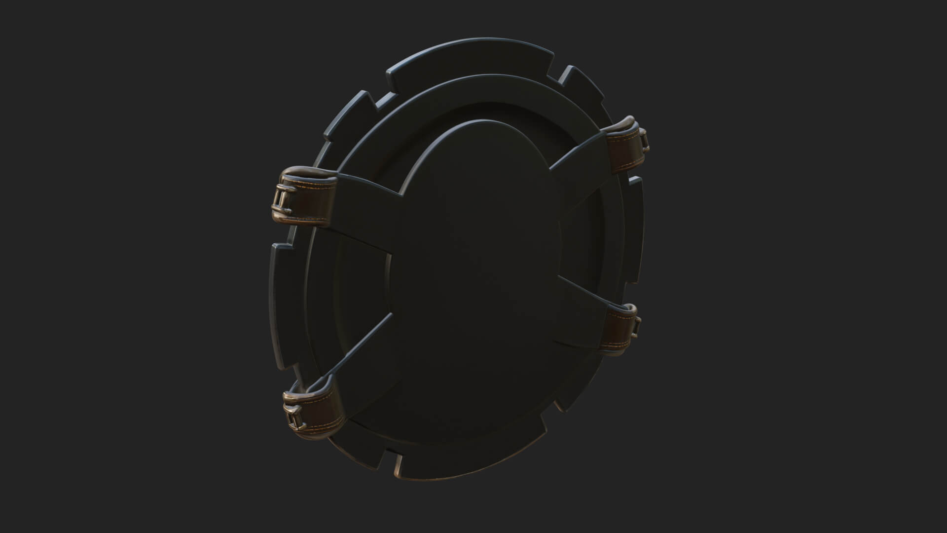 Ice Crystal Shield Model Design 6 3D Print Model 3D Model