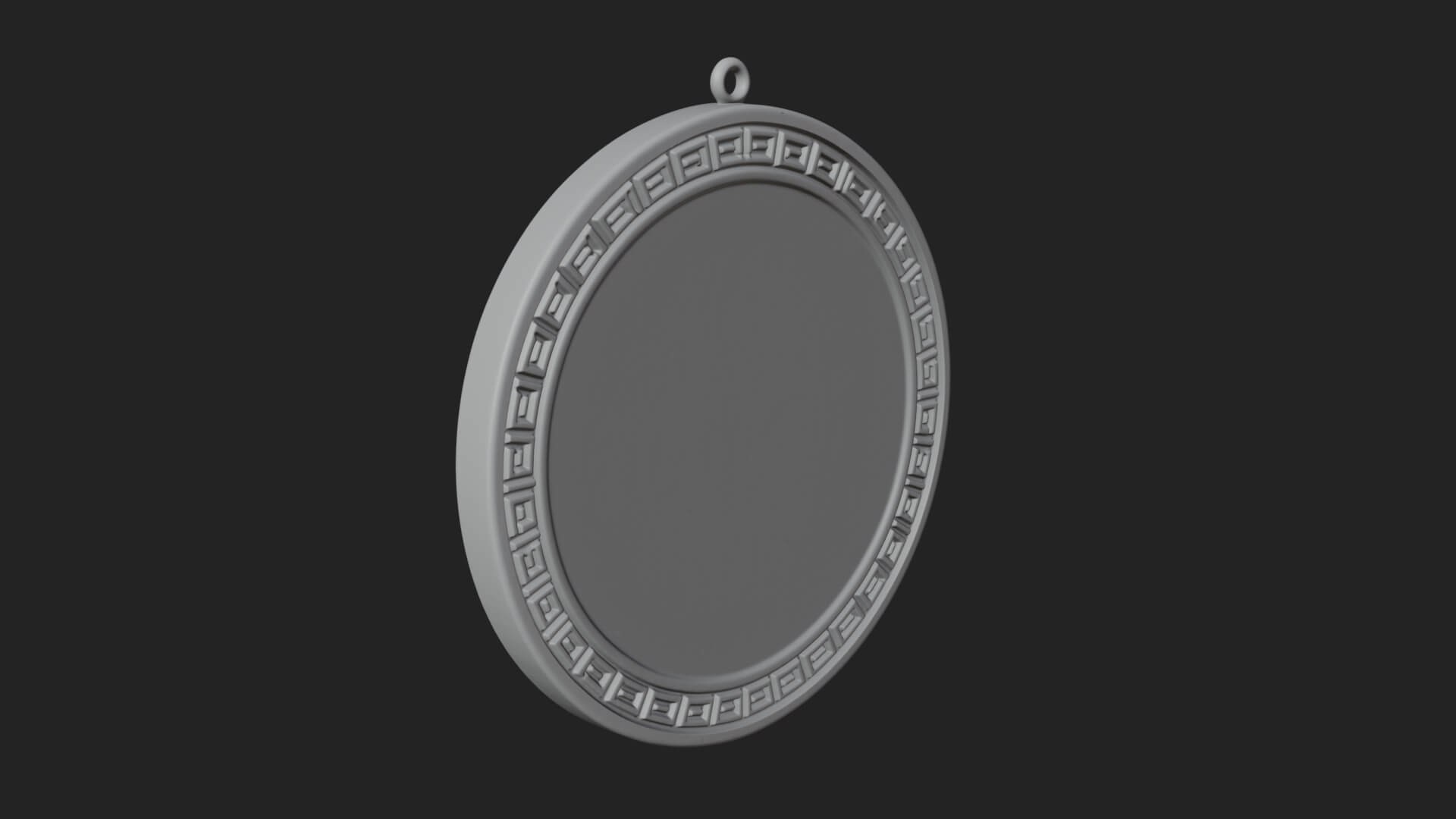 Iris Flower Oval Relief Plaque Design 1 3D Print Model 3D Model