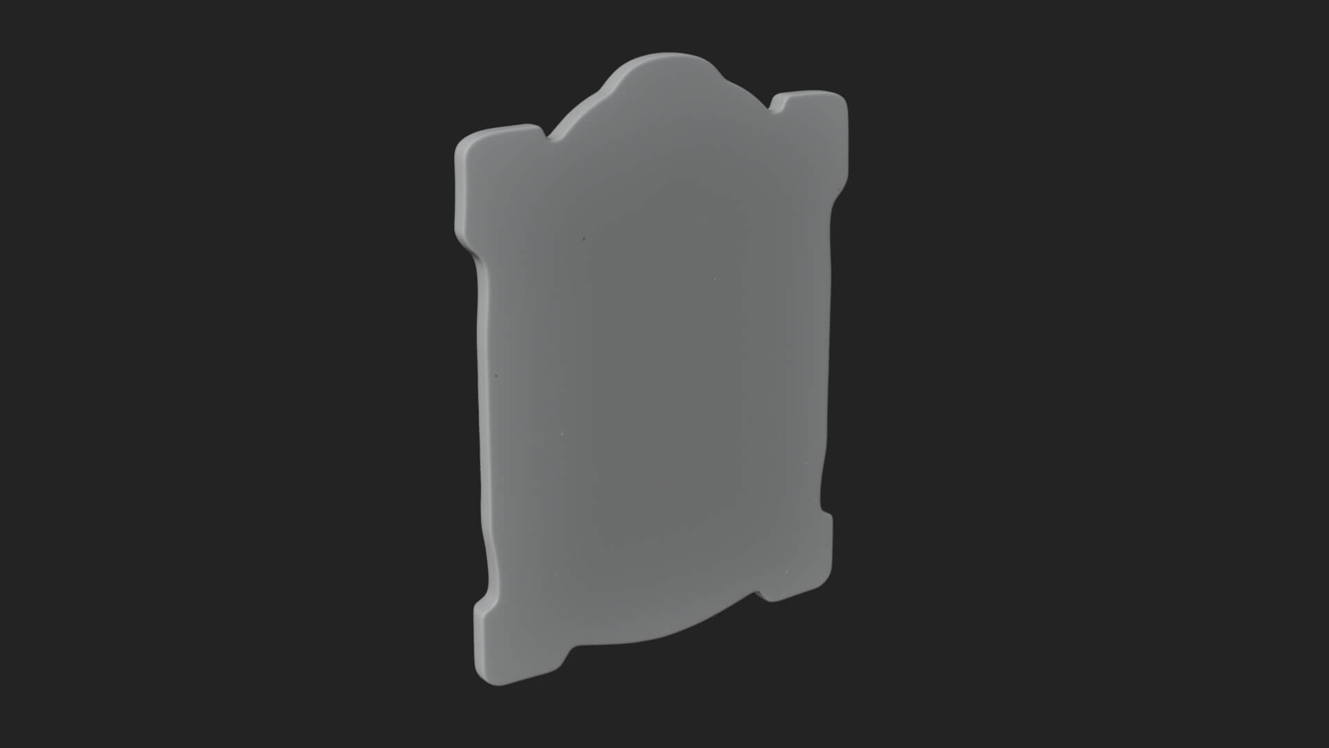 Irish Pub Harp Sign Plaque Design 1 3D Print Model 3D Model