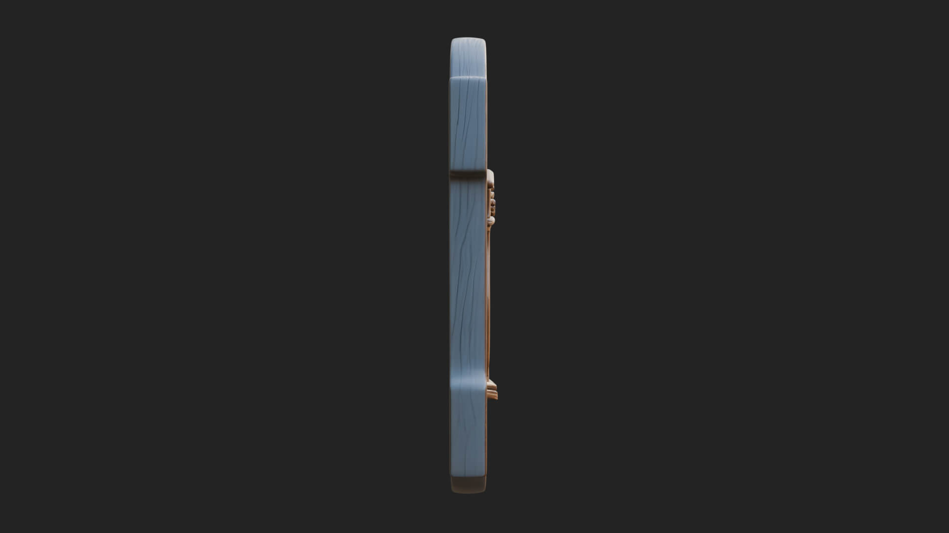 Irish Pub Harp Sign Plaque Design 2 3D Print Model 3D Model