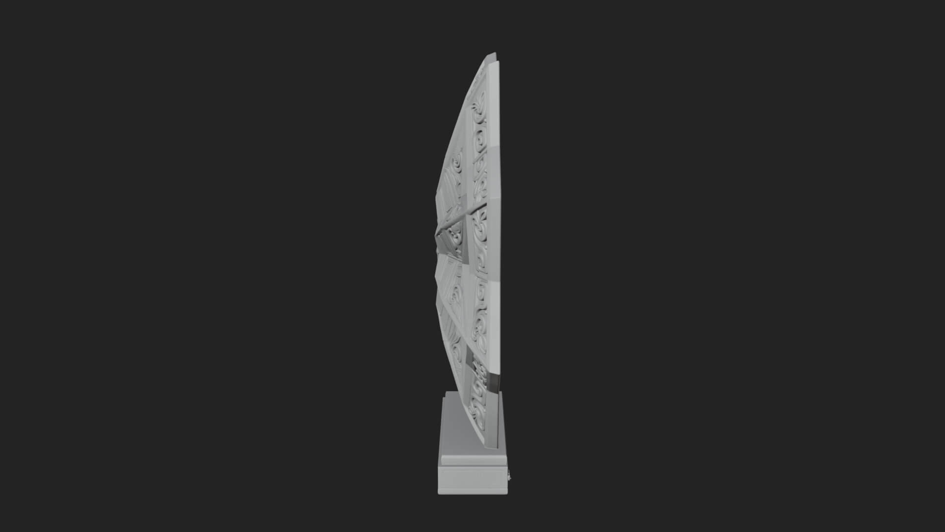 Islamic Star Burst Ornament Design 2 3D Print Model 3D Model