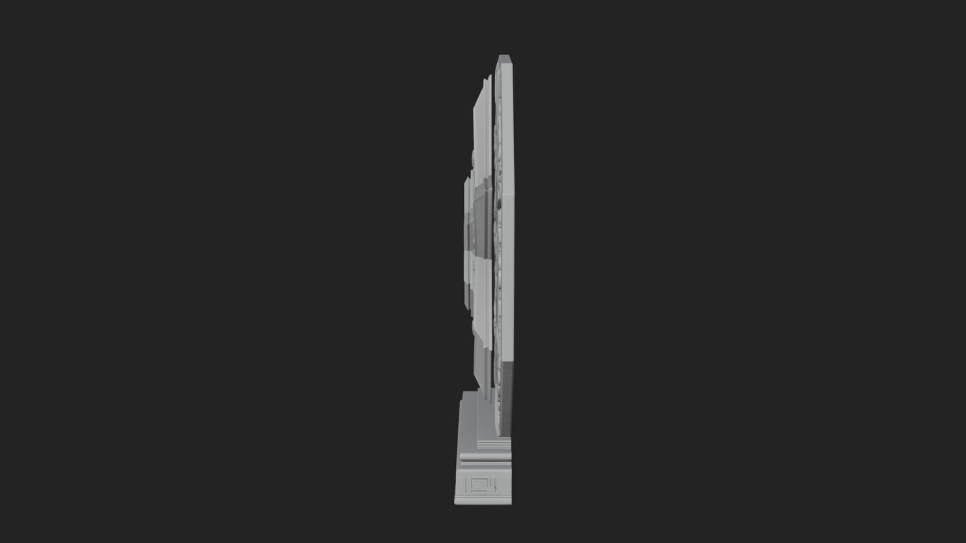 Islamic Star Burst Ornament Design 3 3D Print Model 3D Model