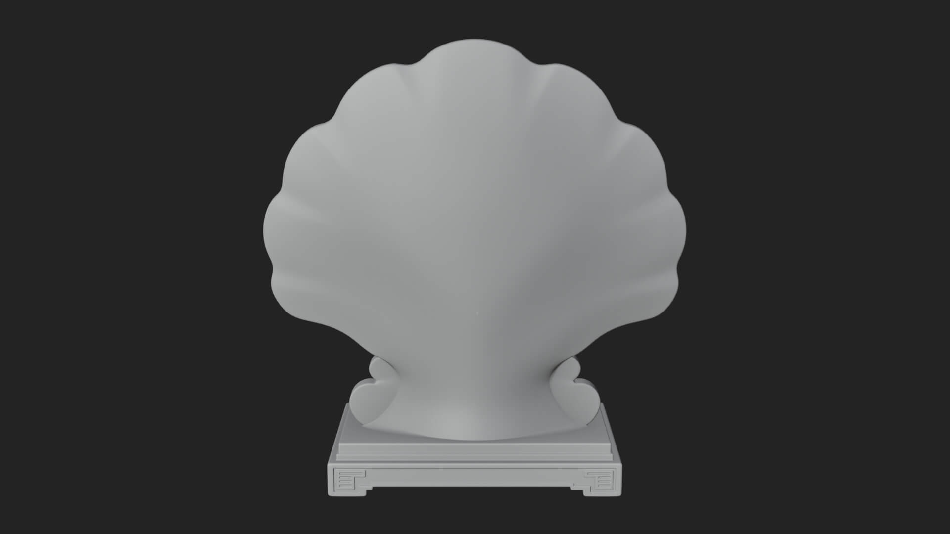 Jade Screen Pagoda Ornament Design 1 3D Print Model 3D Model